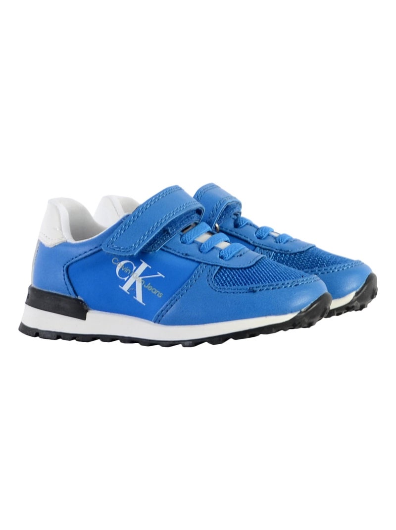 Basket à Scratch Calvin Klein Jeans Enfant Low Cut Lace-Up Bleu - Kiabi