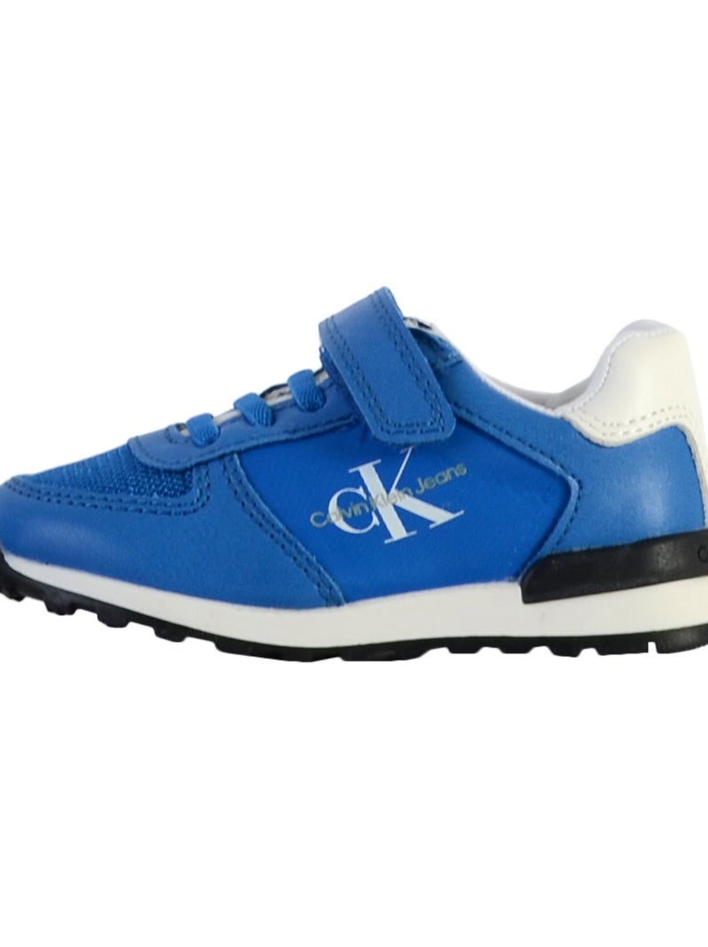 Basket à Scratch Calvin Klein Jeans Enfant Low Cut Lace-Up Bleu - Kiabi