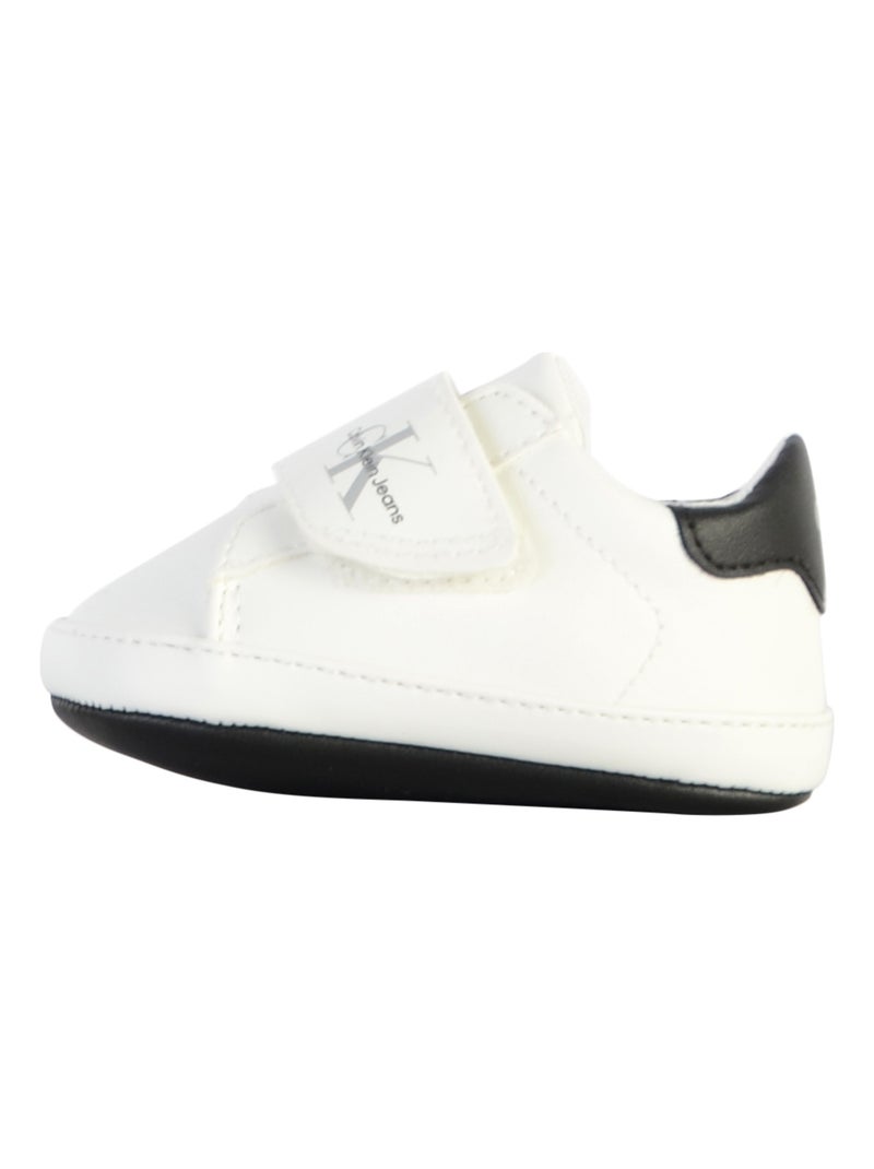 Basket à Scratch Enfant Calvin Klein Jeans Blanc - Kiabi