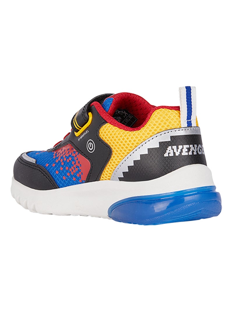 Basket à Scratch Enfant Geox Ciberdron Noir - Kiabi