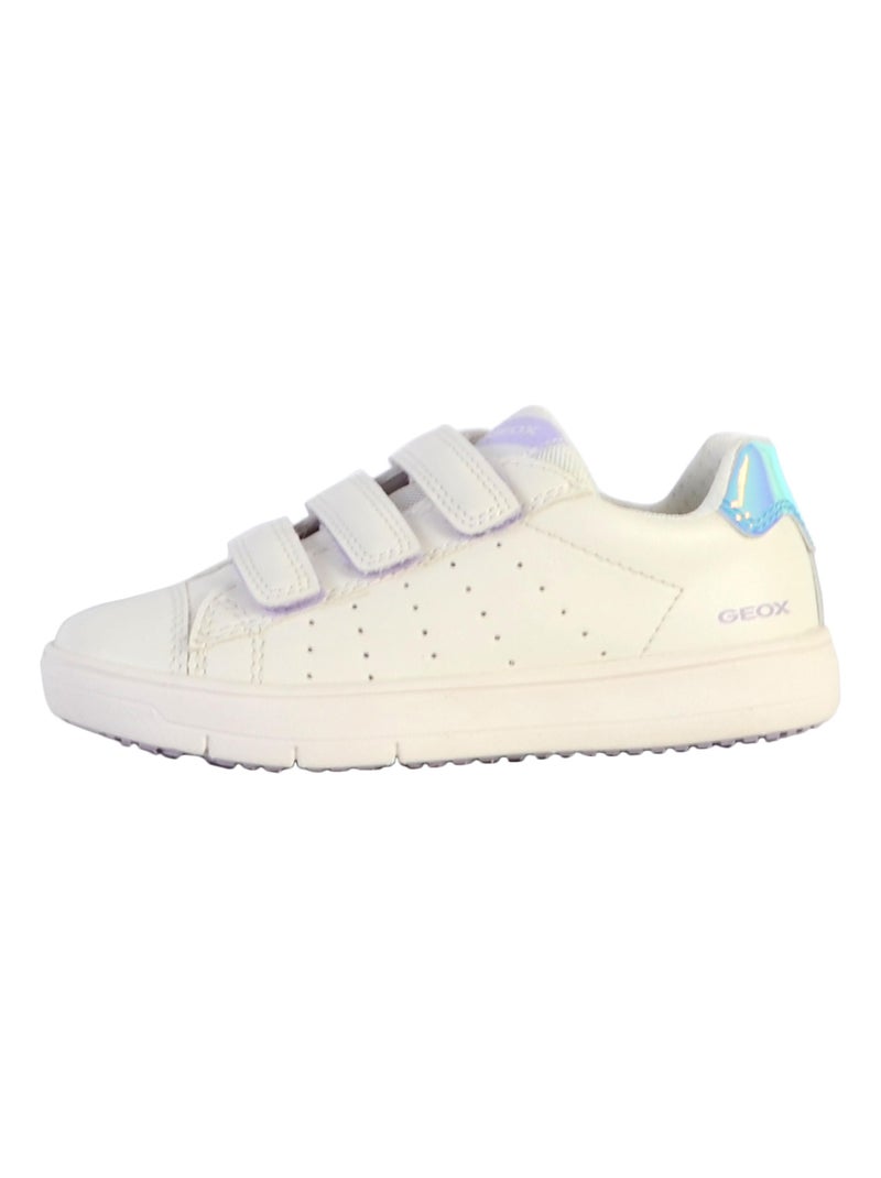 Basket à Scratch Enfant Geox Silenex Blanc - Kiabi