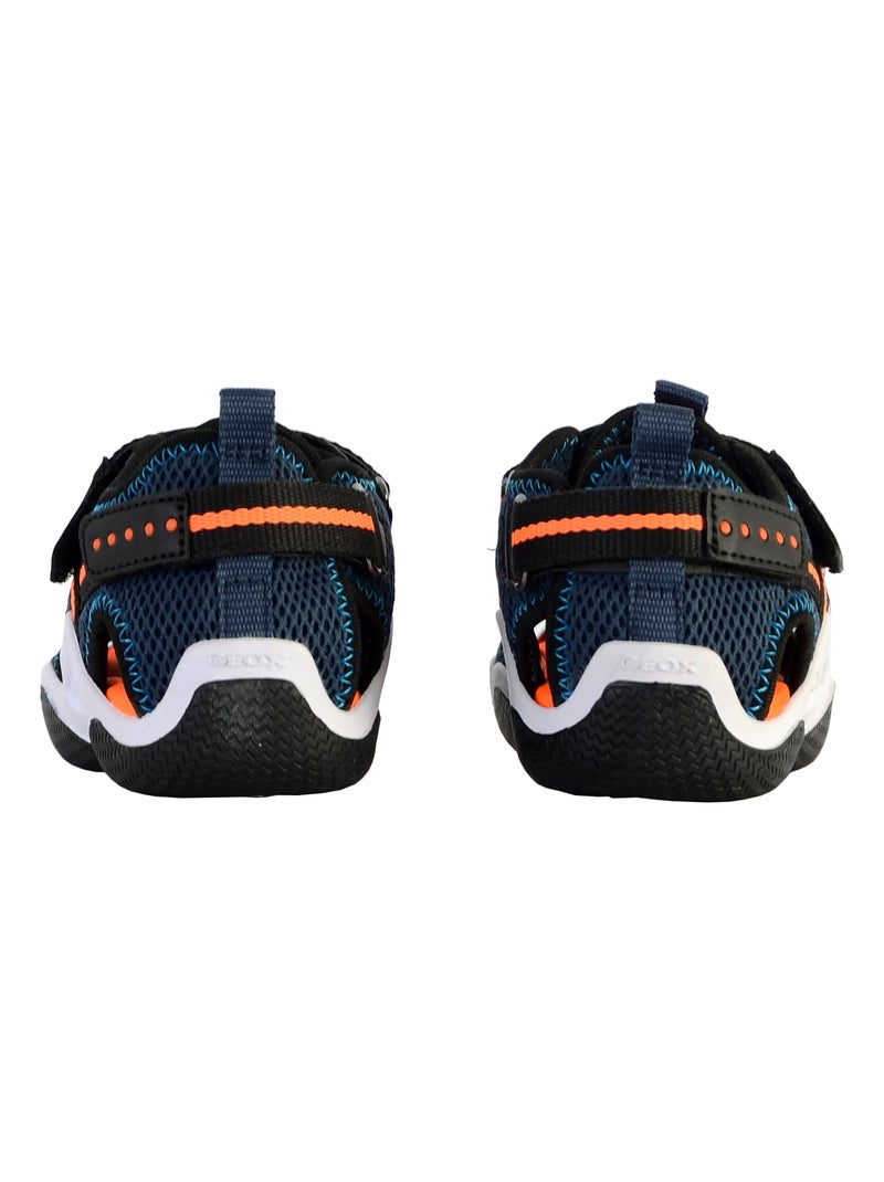 Basket à Scratch Enfant Geox Wader Bleu - Kiabi