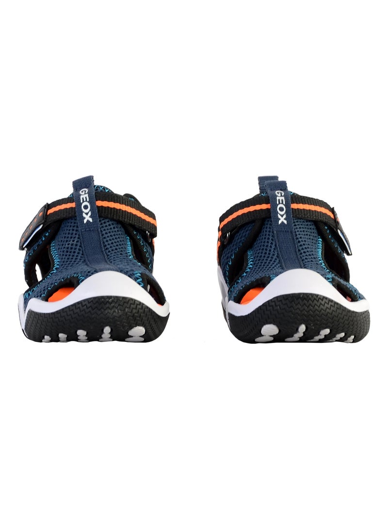 Basket à Scratch Enfant Geox Wader Bleu - Kiabi