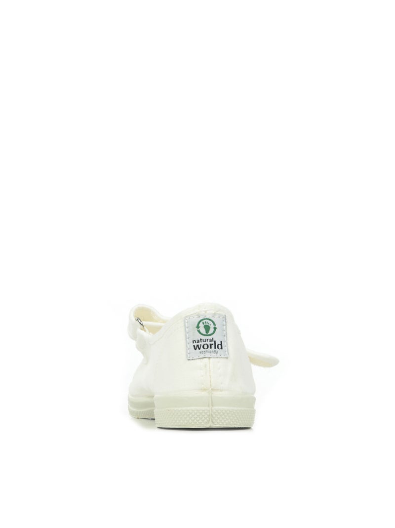 Basket à Scratch Enfant Natural World Blanc - Kiabi
