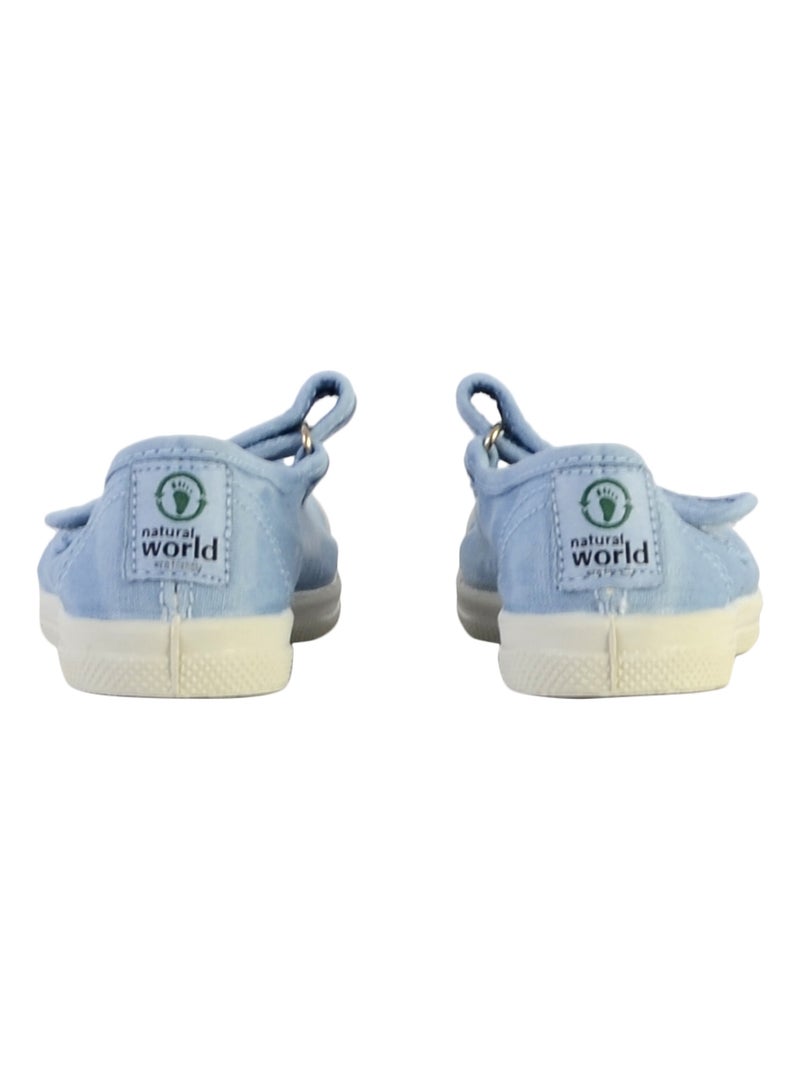 Basket à Scratch Enfant Natural World Bleu ciel - Kiabi