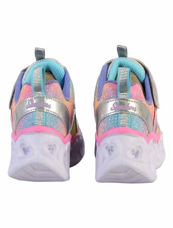 Basket À Scratch Enfant Skechers Rainbow Lux