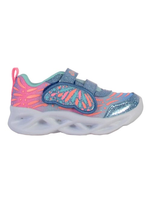 Basket À Scratch Enfant Skechers S Lights- Twisty Brights - Kiabi