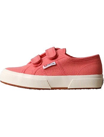 Basket à Scratch Enfant Superga Cotjstrap classic