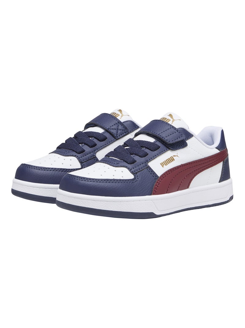 Basket à Scratch Junior Puma Caven Blanc Bleu - Kiabi
