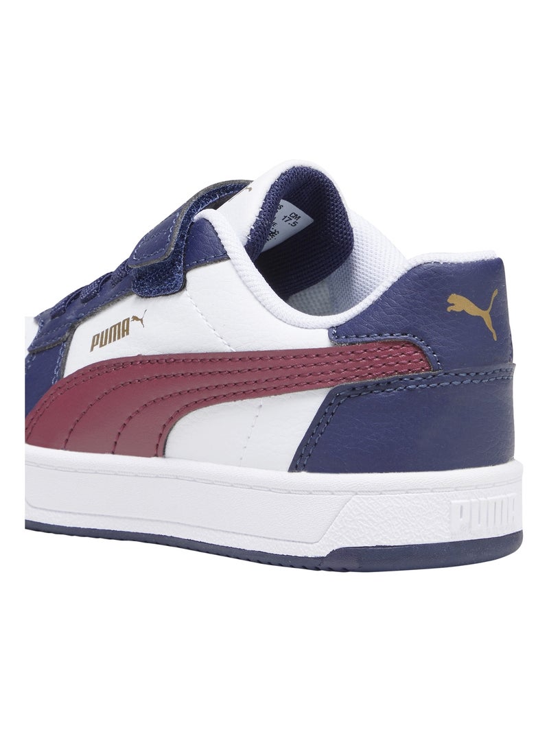 Basket à Scratch Junior Puma Caven Blanc Bleu - Kiabi