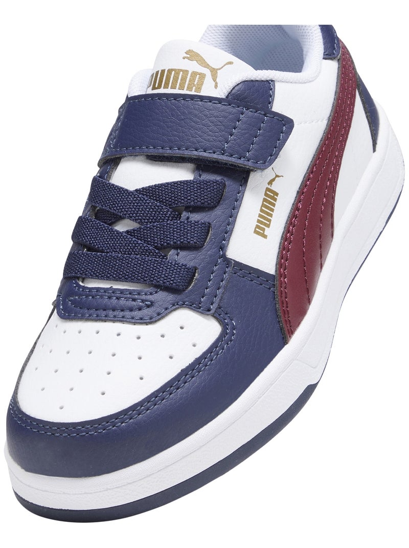 Basket à Scratch Junior Puma Caven Blanc Bleu - Kiabi