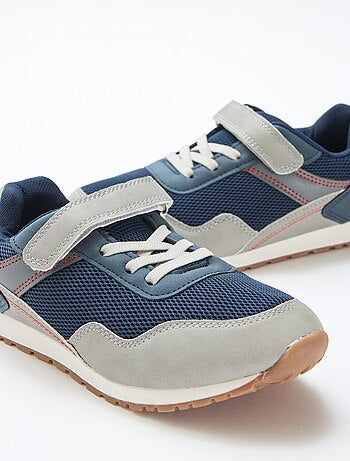 Basket à scratch multicolore en mesh