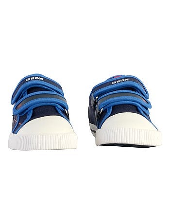 Basket à Scratch Plate Geox Enfant Kilwi Canv+Geobuck