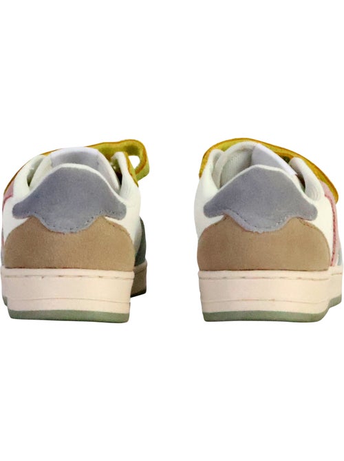 Basket à Scratch Pour Enfant Tiempo Scratch Cuir Fendu Multicolore - Kiabi Basket à Scratch Pour Enfant Tiempo Scratch Cuir Fendu Multicolore - Kiabi