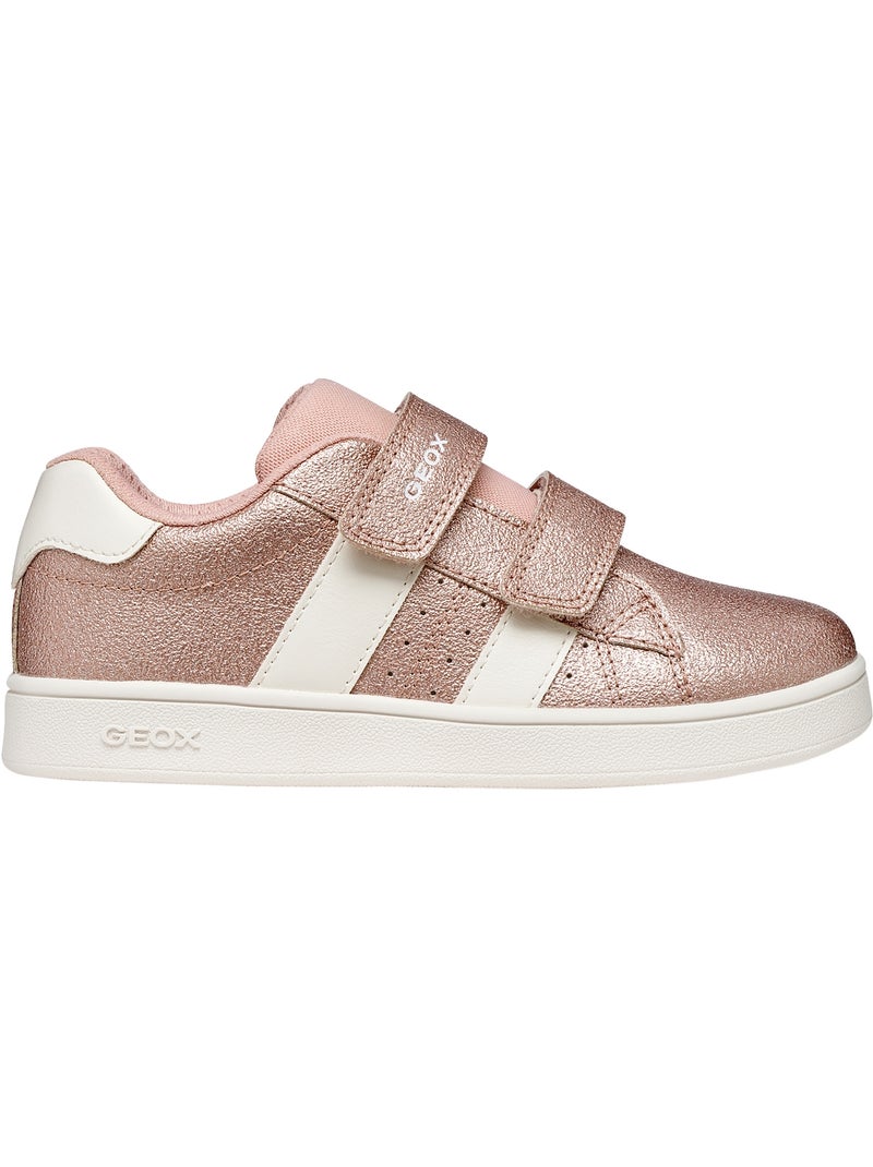 Basket à Scratches Enfant Geox J Eclyper Rose - Kiabi