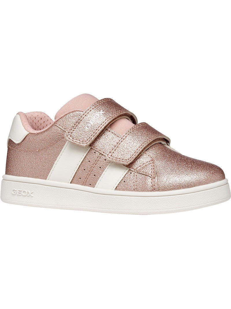 Basket à Scratches Enfant Geox J Eclyper Rose - Kiabi