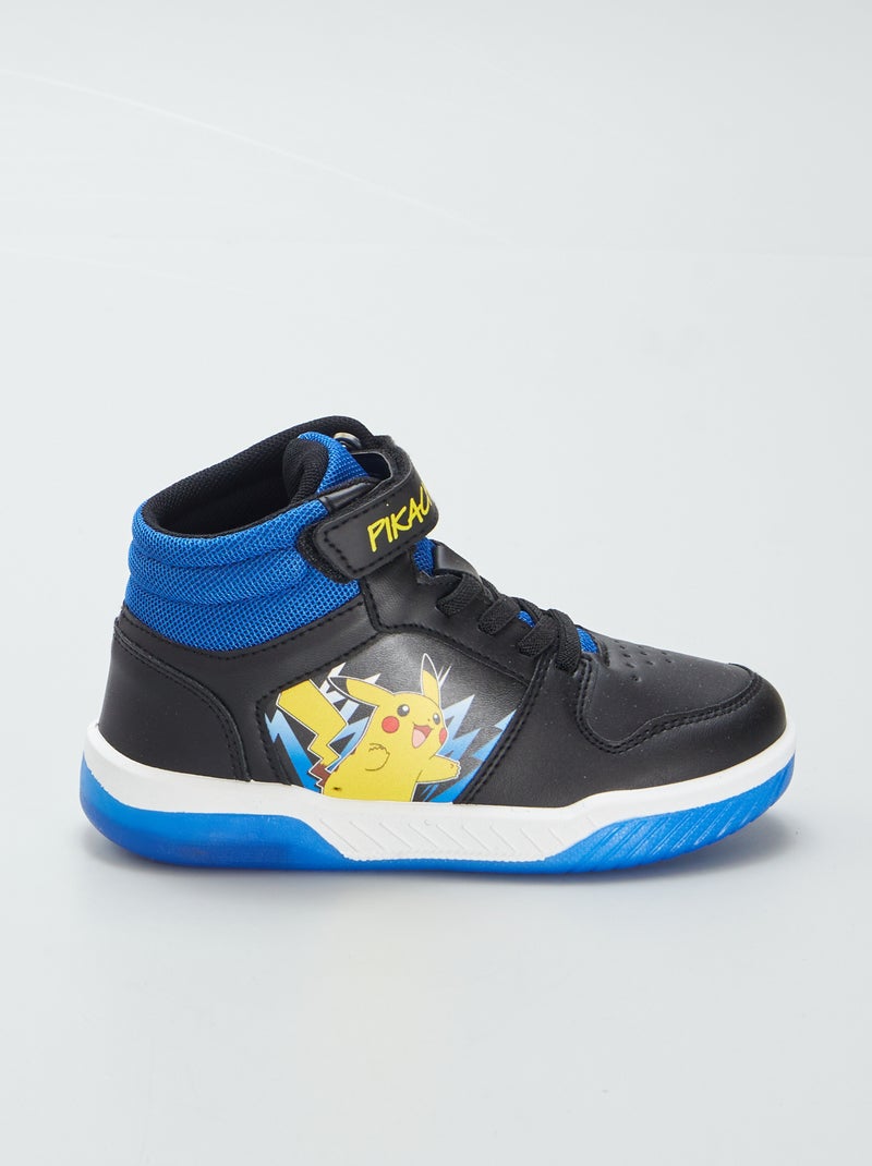Basket à scratchs 'Pikachu' Noir - Kiabi