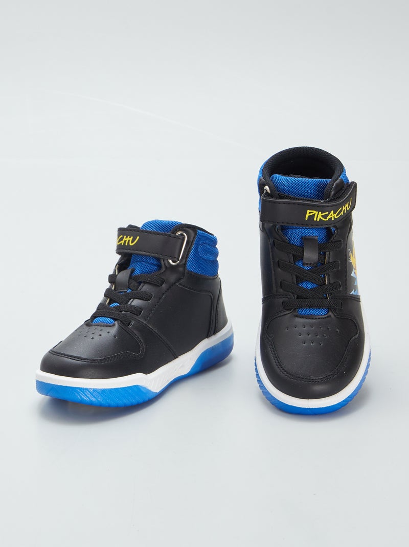 Basket à scratchs 'Pikachu' Noir - Kiabi
