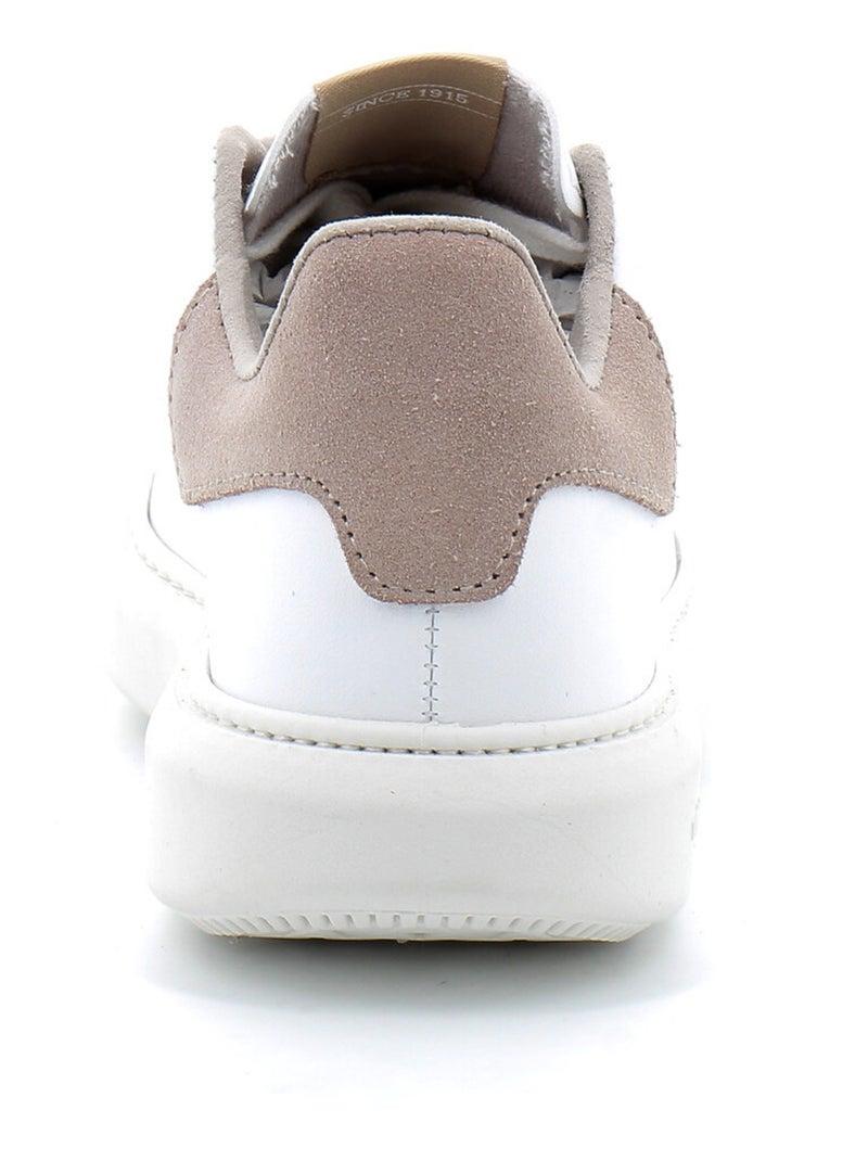 Basket à Talon Compensé Pour Femme Beige - Kiabi