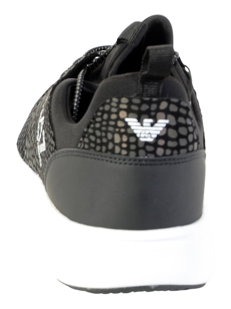 Basket Armani EA7 New Racer Mesh U 278090 7P299 00020 Black Noir - Kiabi