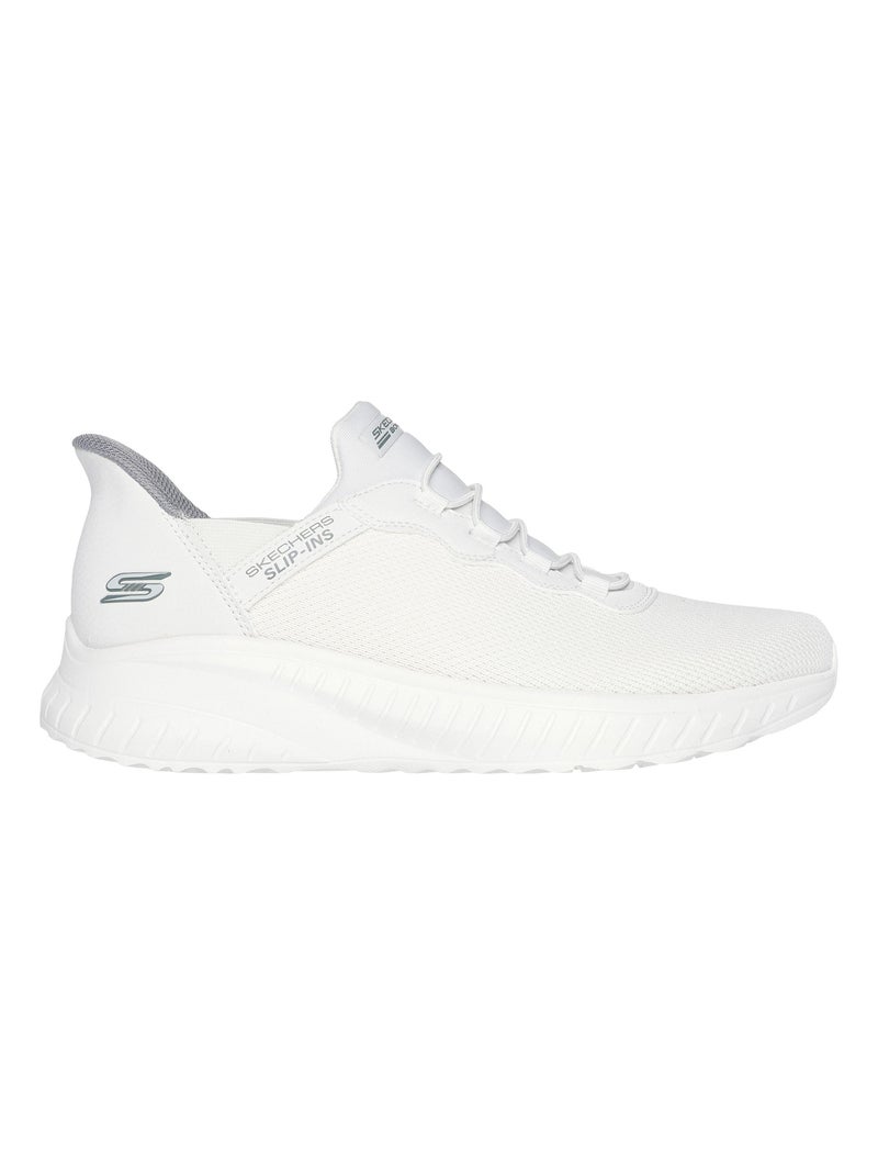 Basket Basse à Enfiler Skechers Bobs Squad Chaos Daily Hype Blanc - Kiabi