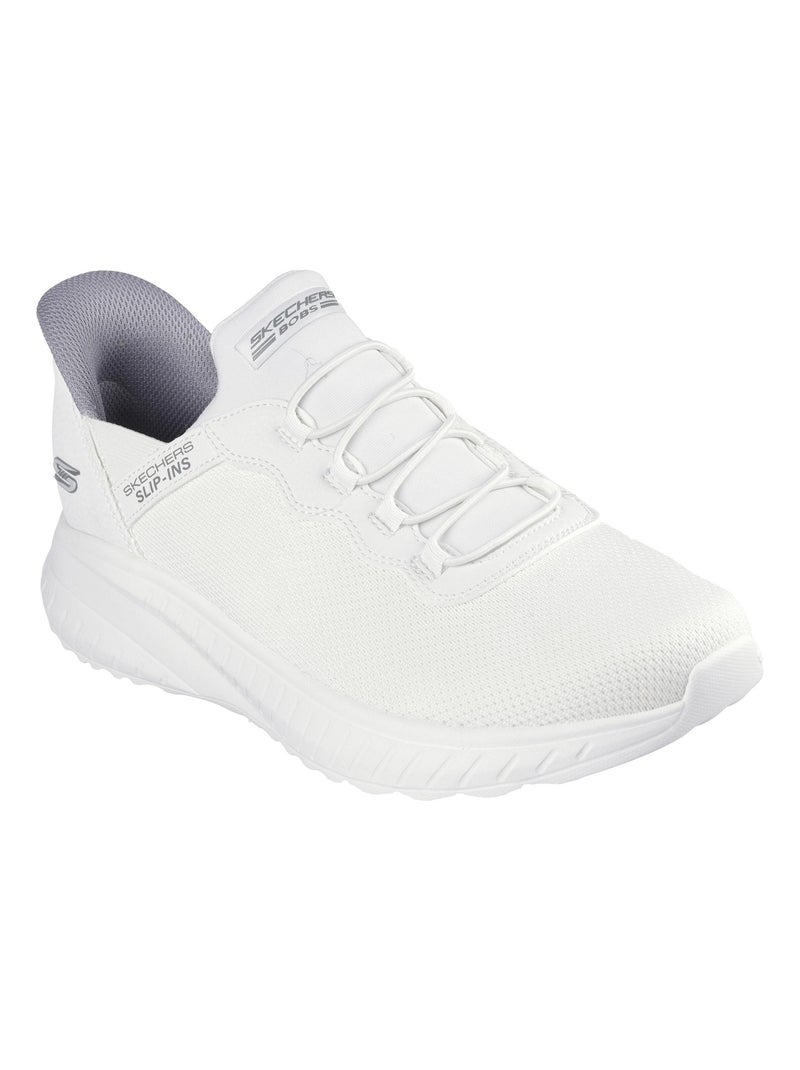 Basket Basse à Enfiler Skechers Bobs Squad Chaos Daily Hype Blanc - Kiabi