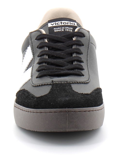 Basket Basse à Lacet à Semelles Marron Pour Femme - Kiabi