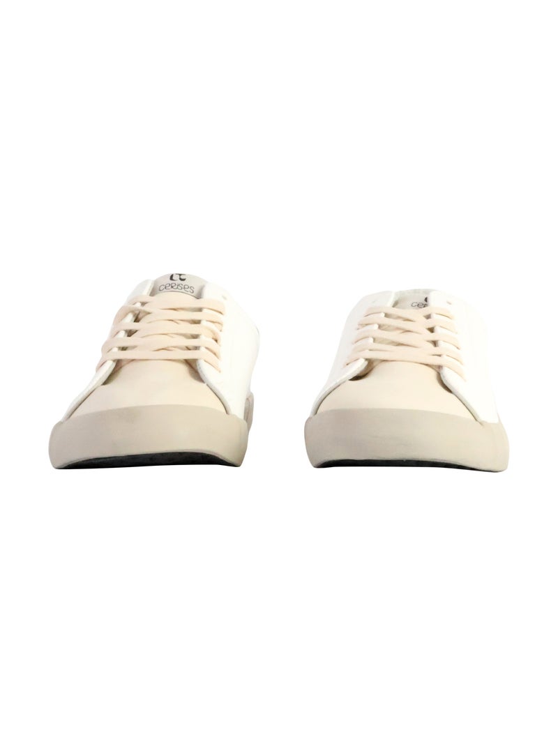 Basket Basse à Lacet Le Temps Des Cerises City Perf Blanc - Kiabi