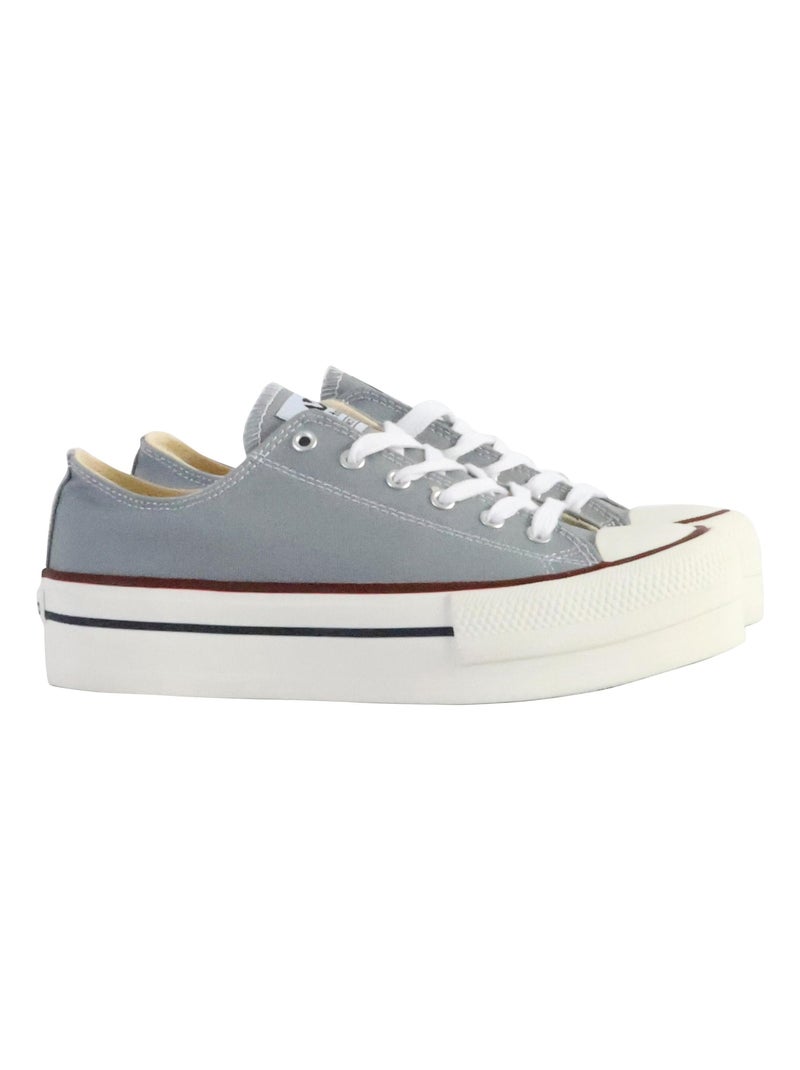 Basket Basse à lacet Victoria Gris - Kiabi