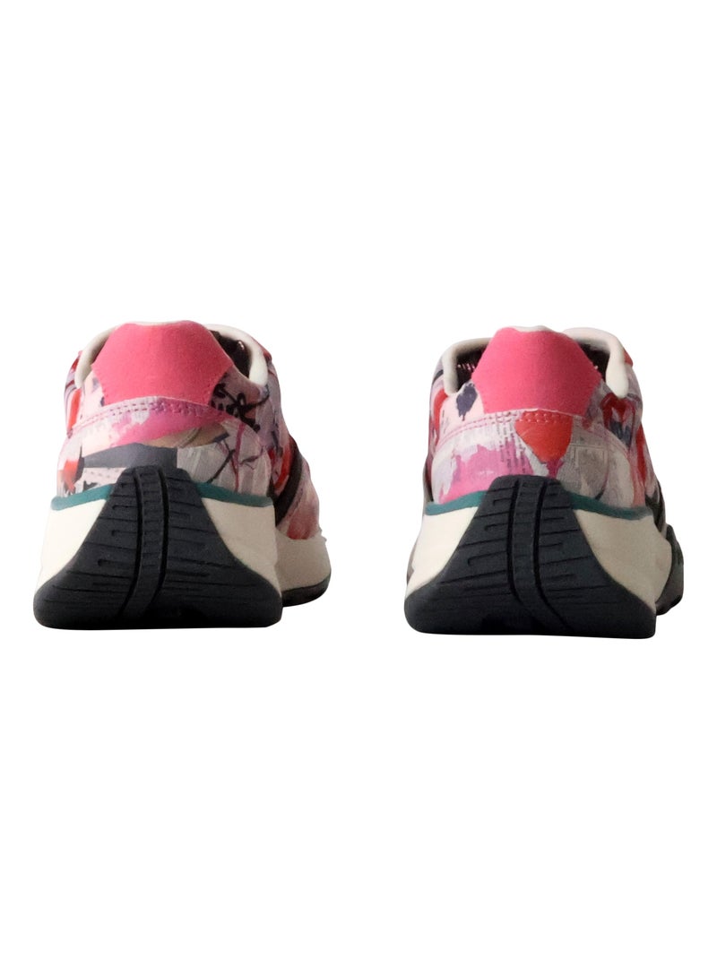 Basket Basse à Lacets Desigual Jogger Digital Multicolore - Kiabi