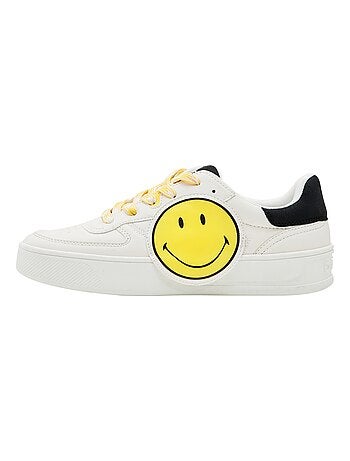 Basket Basse à Lacets Desigual New Fancy Smiley