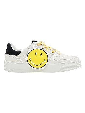 Basket Basse à Lacets Desigual New Fancy Smiley