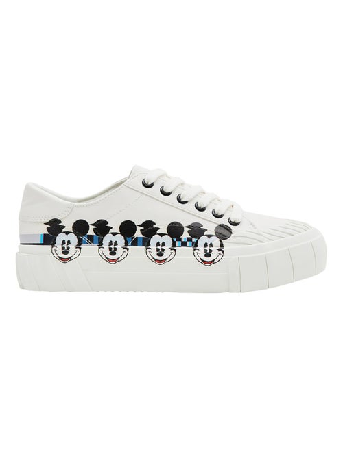 Basket Basse à Lacets Desigual Street Mickey - Kiabi