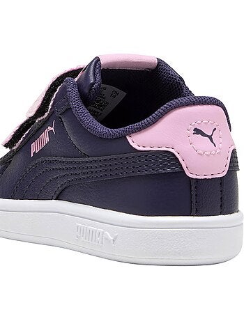 Basket Basse à Lacets Enfant Puma Smash3 0L Glttrvlcr V Inf