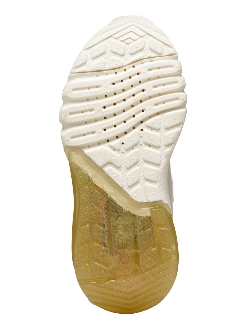 Basket Basse à Lacets Et Scratch Geox Enfant Ciberdron Synt Blanc - Kiabi