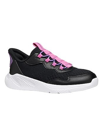 Basket Basse à Lacets Geox Junior Sprintye Fast In Mesh+Ge