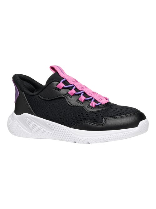 Basket Basse à Lacets Geox Junior Sprintye Fast In Mesh+Ge - Kiabi