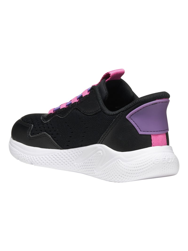 Basket Basse à Lacets Geox Junior Sprintye Fast In Mesh+Ge Multicolore - Kiabi