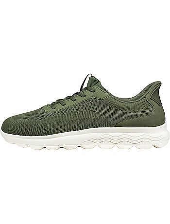 Basket Basse à Lacets Geox Spherica Plus Knit.Te+Sy