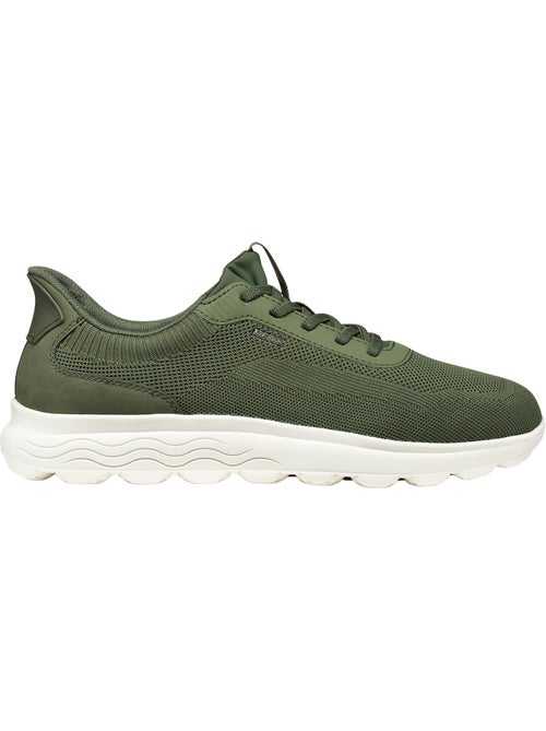 Basket Basse à Lacets Geox Spherica Plus  Knit.Te+Sy - Kiabi