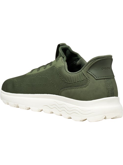 Basket Basse à Lacets Geox Spherica Plus  Knit.Te+Sy - Kiabi