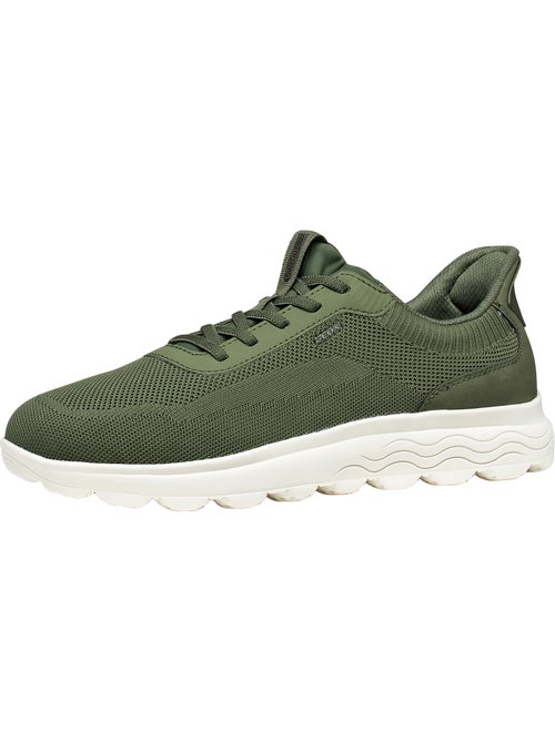 Basket Basse à Lacets Geox Spherica Plus  Knit.Te+Sy - Kiabi