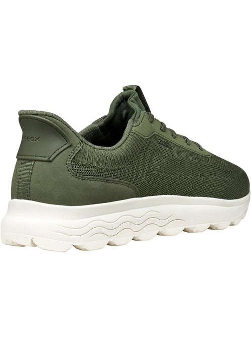 Basket Basse à Lacets Geox Spherica Plus  Knit.Te+Sy - Kiabi