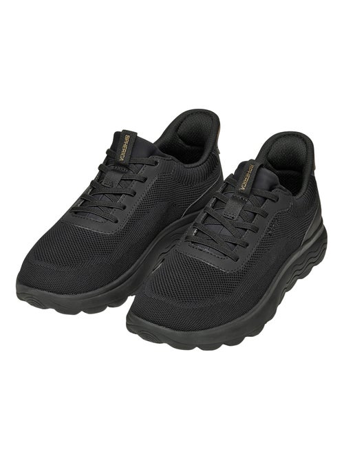 Basket Basse à Lacets Geox Spherica Plus  Knit.Te+Sy - Kiabi
