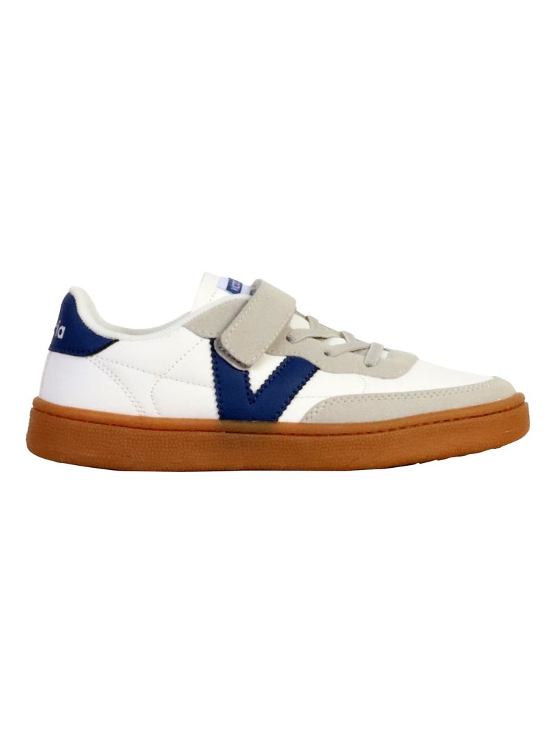 Basket Basse à Lacets Juniors Victoria Bleu marine - Kiabi