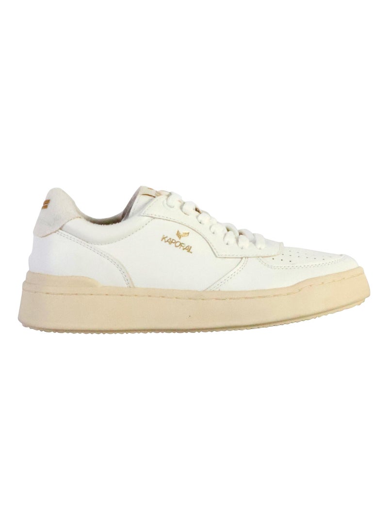 Basket Basse à Lacets Namael Blanc - Kiabi