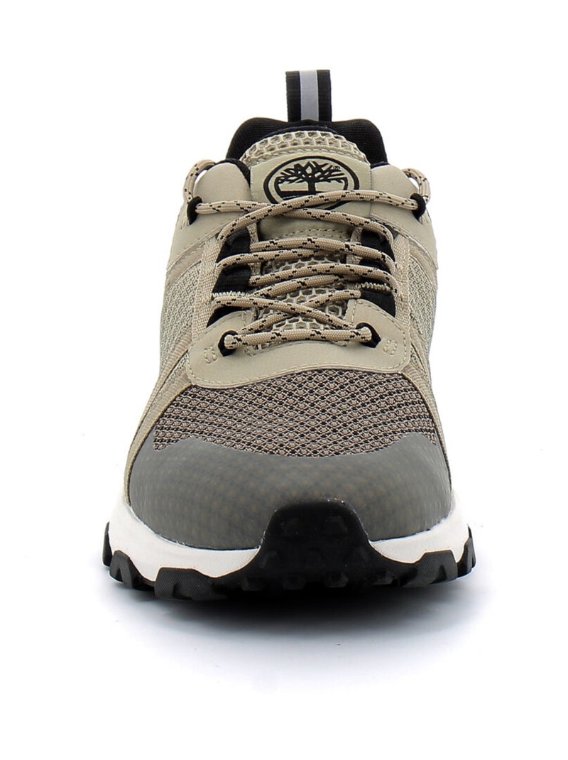 Basket Basse à Lacets Pour Homme Winsor Trail Marron - Kiabi
