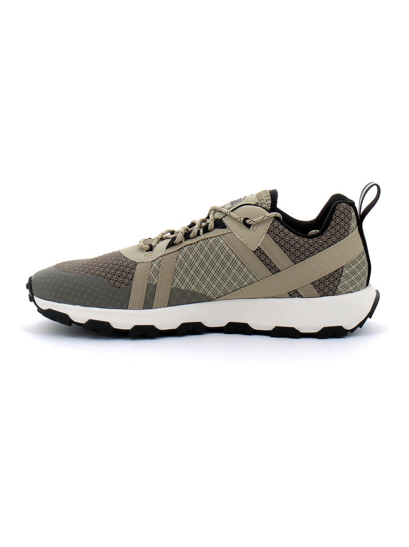 Basket Basse à Lacets Pour Homme Winsor Trail Marron - Kiabi