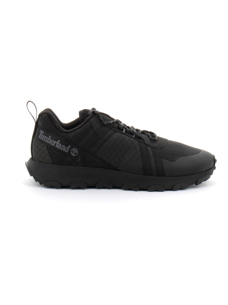 Basket Basse à Lacets Pour Homme Winsor Trail Noir - Kiabi