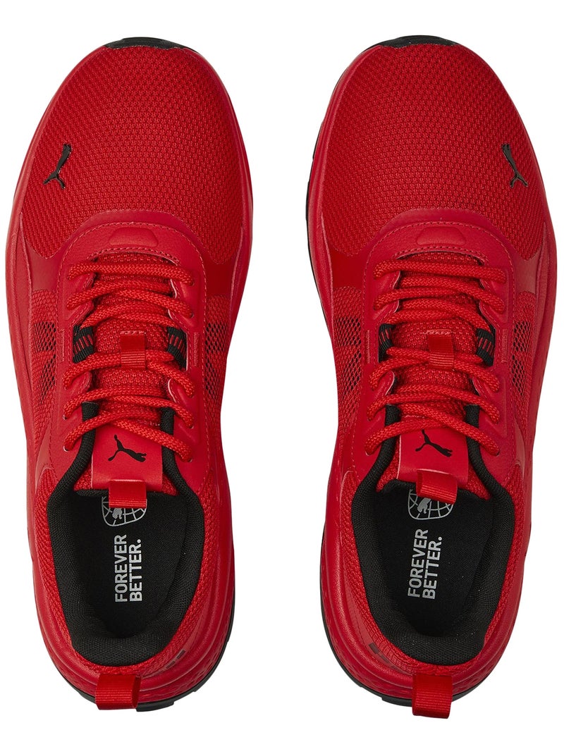 Basket Basse à Lacets Puma Anzarun 2.0 Rouge - Kiabi